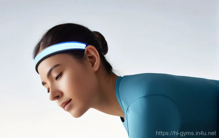 웨어러블 헬스 트래커 종류와 장단점 - **Prompt:** A diverse, healthy-looking young adult, wearing modern, athletic workout attire, is gent...